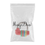 Max 4 Digit Dial Letter Combination Padlock Travel Luggage Suitcase Lock Red