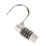 Max Combination Lock Resettable Padlock for Flight Case Toolbox Suitcase Silver