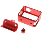 Maxbell Aluminum Alloy Protective Frame Housing Case with GoPro Hero5 6 Accessories Red