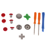 Max Metal Buttons Set + T6/T8 Screwdriver Replacement for Xbox One Elite Red