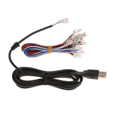 Max Zero Delay USB Encoder Board PC Controller Joystick DIY Kits for Arcade Game Yellow