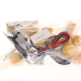 Max Zero Delay USB Encoder Board PC Controller Joystick DIY Kits for Arcade Game Yellow