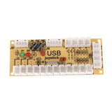 Max Zero Delay USB Encoder Board PC Controller Joystick DIY Kits for Arcade Game Pink