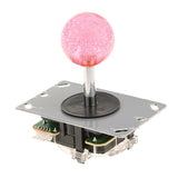 Max Ball Arcade Joystick DIY Control Fighting Stick Parts for Arcade Game Pink