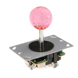 Max Ball Arcade Joystick DIY Control Fighting Stick Parts for Arcade Game Pink