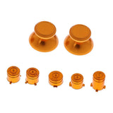 Max Joystick Replacement Buttons Thumb Caps & ABXY & Guide Mod Kit for Xbox One Gold