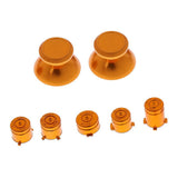 Max Joystick Replacement Buttons Thumb Caps & ABXY & Guide Mod Kit for Xbox One Gold
