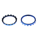 Max 1 Pair Thumbstick Switch Buttons Accent Rings for Xbox One Elite Controller Blue