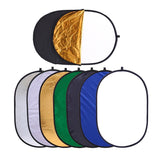 Maxbell 7 in 1 Photo Photography Light Multi Collapsible Reflector Disc Panel -35x47inch /90x120cm Diffuser