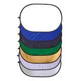 Maxbell 7 in 1 Photo Photography Light Multi Collapsible Reflector Disc Panel -35x47inch /90x120cm Diffuser