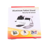 Maxbell Adjustable Multi Angle Foldable Bracket Holder Stand for Nintendo Switch Silver