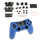Maxbell Cover Skin Case Shell Kit Housing Set for Sony PS4 Pro Blue