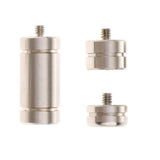Max 1Set 1/4" Stainless Steel Camera Stabilizer Weights Block For Camera Tripod