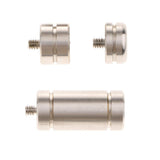 Max 1Set 1/4" Stainless Steel Camera Stabilizer Weights Block For Camera Tripod