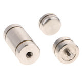 Max 1Set 1/4" Stainless Steel Camera Stabilizer Weights Block For Camera Tripod