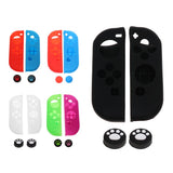 Maxbell Soft Case + Thumbstick Cap for Nintendo Switch Joy-con Black
