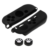 Maxbell Soft Case + Thumbstick Cap for Nintendo Switch Joy-con Black