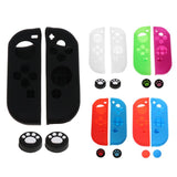 Maxbell Soft Case + Thumbstick Cap for Nintendo Switch Joy-con Black