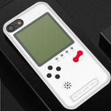 Max Game Phone Case Back Cover HD Screen Protective Shell for iPhone8 7 White