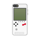 Max Game Phone Case Back Cover HD Screen Protective Shell for iPhone8 7 White