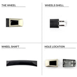 Max 244mm Replacement Spare NRH Luggage Suitcase Case Pull Carrying Handle Strap