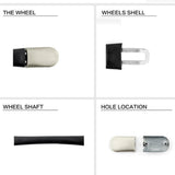 Max 259mm Replacement Spare NRH Luggage Suitcase Case Pull Carrying Handle Strap