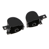 Maxbell Replacement Handle Button Keys Caps Set for Nintendo NGC Controller Black