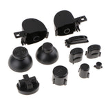 Maxbell Replacement Handle Button Keys Caps Set for Nintendo NGC Controller Black
