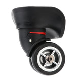 Max 1 Pair Swivel Suitcase Luggage Silent Casters Wheels for Travel Small Size