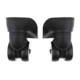 Max 1 Pair Swivel Suitcase Luggage Silent Casters Wheels for Travel Small Size