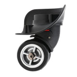 Max 1 Pair Swivel Suitcase Luggage Silent Casters Wheels for Travel Small Size