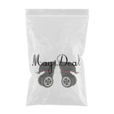 Max 1 Pair Swivel Suitcase Luggage Silent Casters Wheels for Travel Large Size