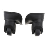 Max 1 Pair Universal Swivel Luggage Suitcase Wheel Replacement Caster Small Size