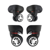 Max 1 Pair Universal Swivel Replacement Wheel Luggage Suitcase Caster Large Size