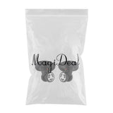 Max 1 Pair Universal Swivel Replacement Wheel Luggage Suitcase Caster Large Size