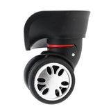 Max 1 Pair Universal Swivel Replacement Wheel Luggage Suitcase Caster Small Size