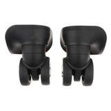 Max 1 Pair Universal Swivel Replacement Wheel Luggage Suitcase Caster Small Size