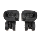 Max 1 Pair Universal Swivel Replacement Wheel Luggage Suitcase Caster Small Size