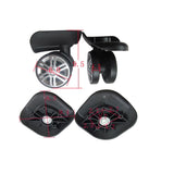 Max Swivel Suitcase Luggage Casters Replacement Wheels for Travel Bag Small Size