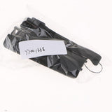 Maxbell Battery Cover Back Door Case Lid + Wrist Strap for Wii Remote Control Black