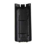 Maxbell Battery Cover Back Door Case Lid + Wrist Strap for Wii Remote Control Black