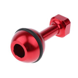 Max CNC Aluminum Alloy Diving Ball Head Mount Bracket for GoPro  6/5/4/3  Red