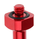 Max CNC Aluminum Alloy Diving Ball Head Mount Bracket for GoPro  6/5/4/3  Red