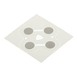 Maxbell Replacement ABXY Cross Button Film Metal Patch Pad Part for New Nintendo 3DS