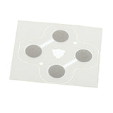 Maxbell Replacement ABXY Cross Button Film Metal Patch Pad Part for New Nintendo 3DS