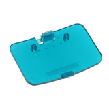 Maxbell Replacement Memory Expansion Card Cover Pack Lid for N64 Transparent Blue