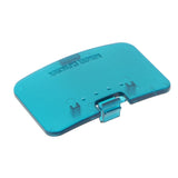 Maxbell Replacement Memory Expansion Card Cover Pack Lid for N64 Transparent Blue
