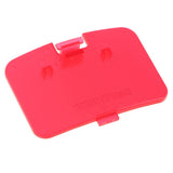 Maxbell Replacement Memory Expansion Card Cover Pack Lid for N64 Transparent Red