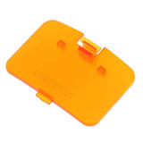 Maxbell Replacement Memory Expansion Card Cover Pack Lid for N64 Transparent Orange