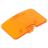 Maxbell Replacement Memory Expansion Card Cover Pack Lid for N64 Transparent Orange
